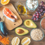 Foods providing low cholesterol diet